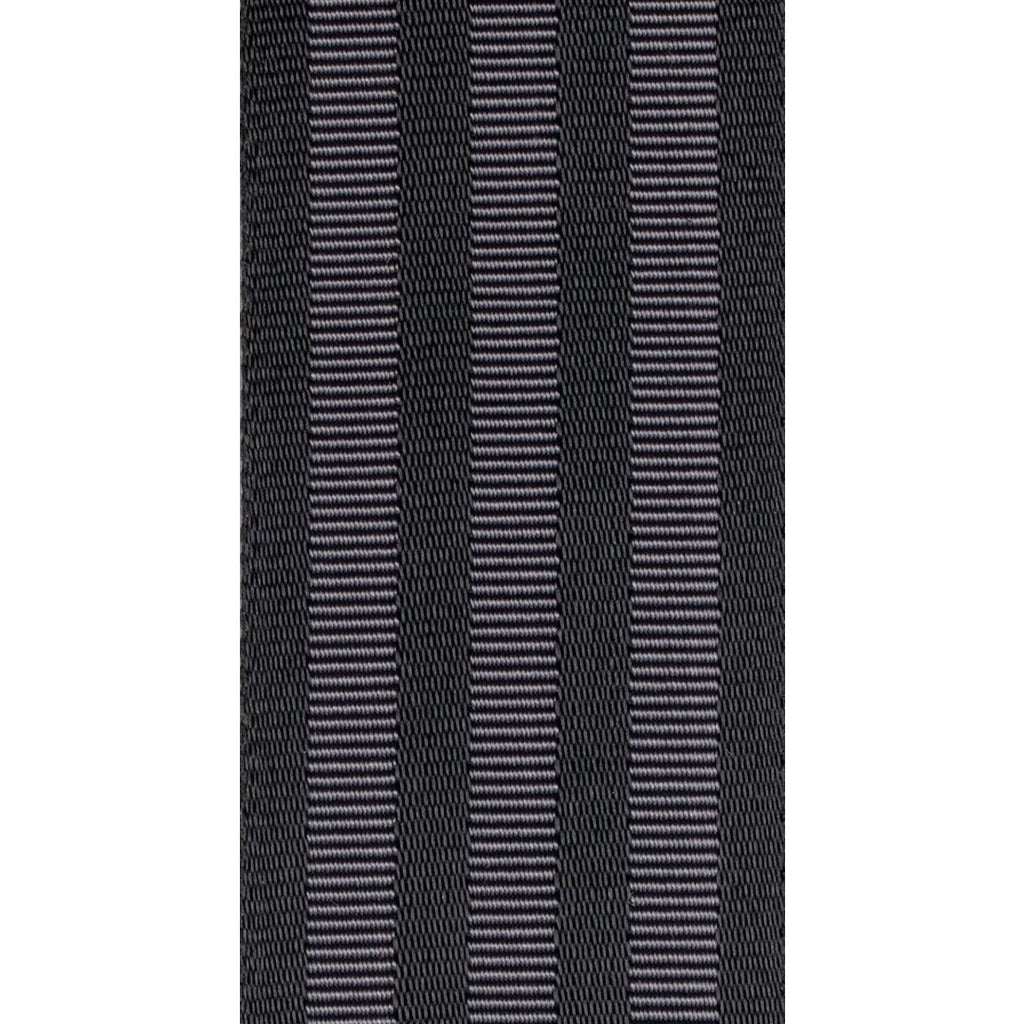 Canarsie Pin Clip Suspender - Black & Gray