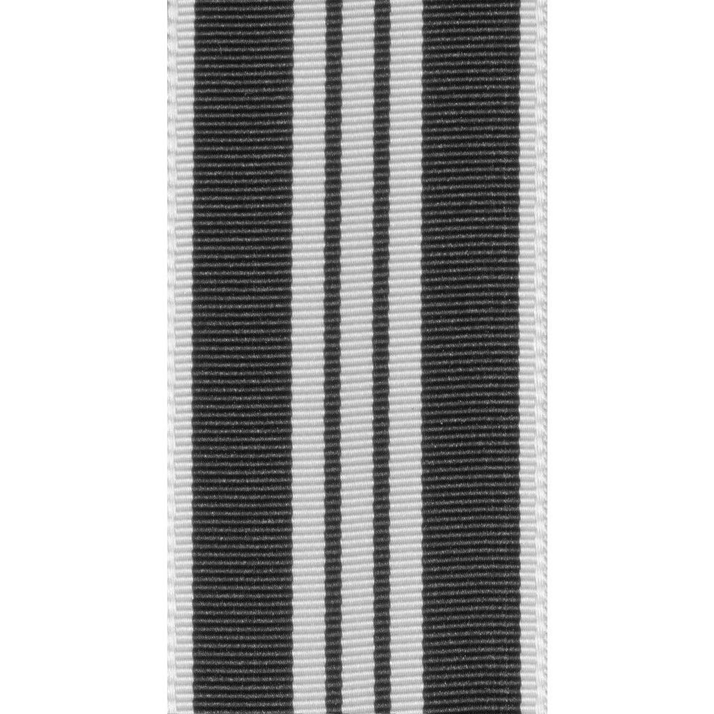 Gowanus Braided End Suspender - Black & White