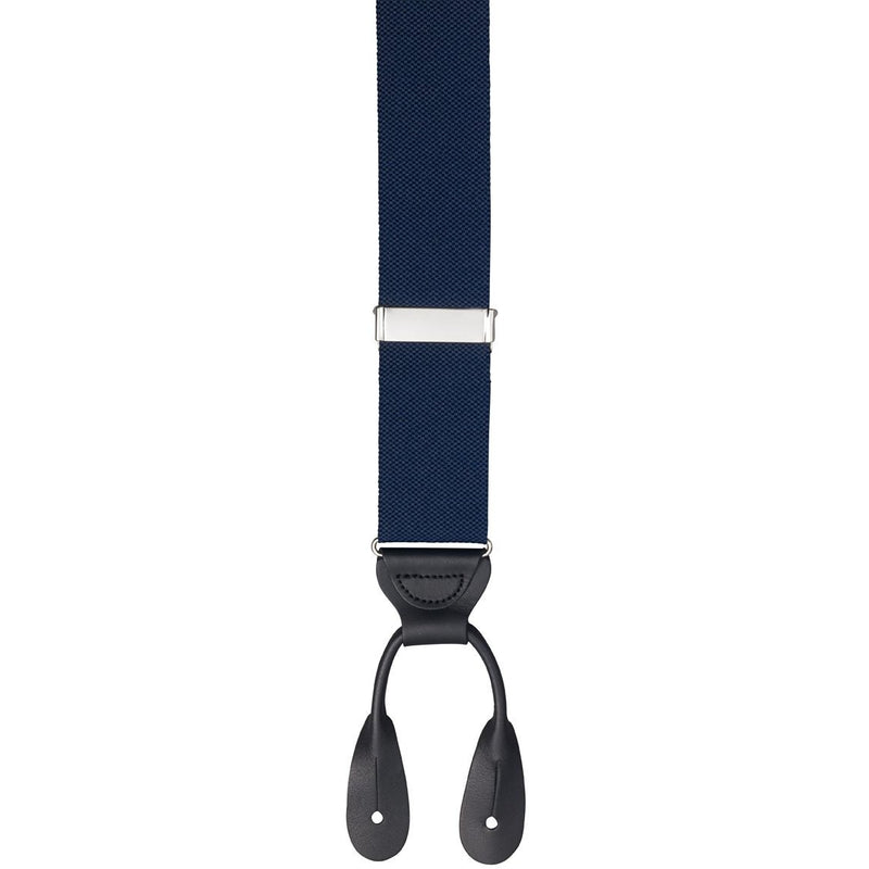Kensington Button Tab Suspender - Navy