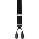 Sea Gate Button Tab Suspender - Black
