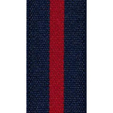 Crown Single Grip Sock Garter - Navy/Red/Navy