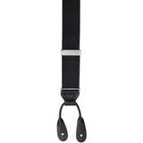 Kensington Button Tab Suspender - Black