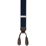 Sea Gate Button Tab Suspender - Navy